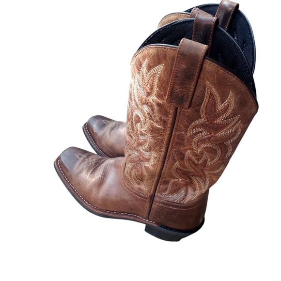 8d Laredo Brown Boots - Picture 3 of 8